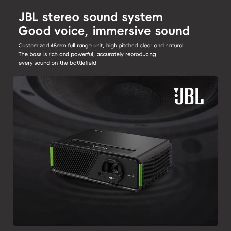 Home Cinema Jbl - Projektor ViewSonic TK9 4K UHD DLP,