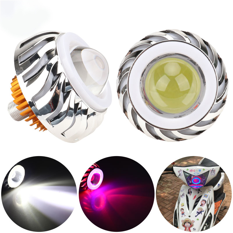 Projector Lamp Replacement - 1 szt. Reflektor motocyklowy z podwójnym