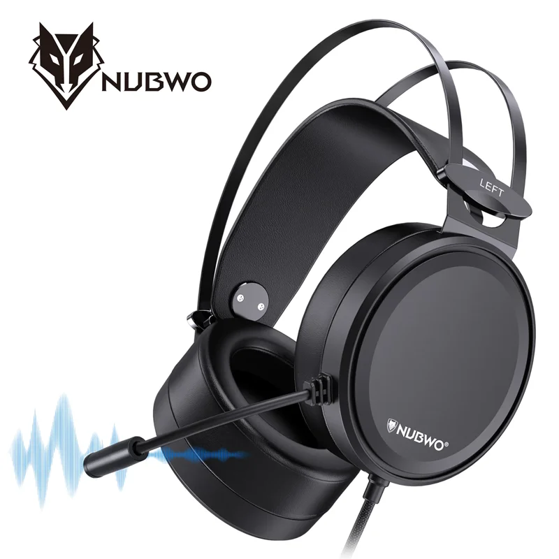 Home Cinema Headphones - Słuchawki przewodowe NUBWO Over Ear do