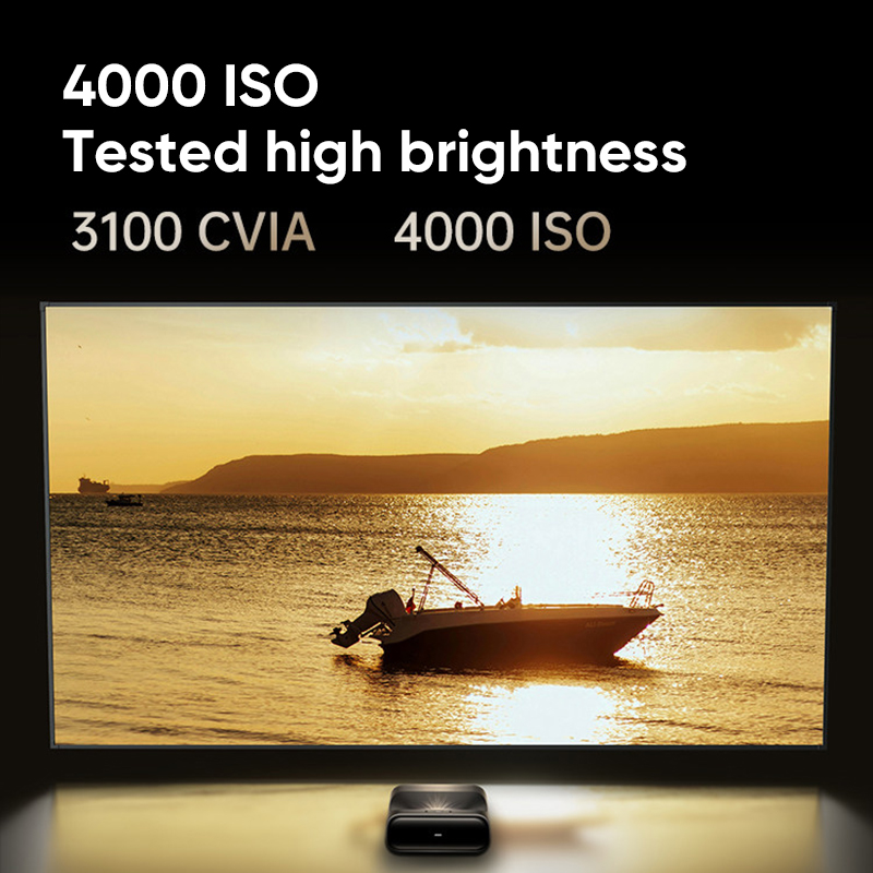 Home Cinema Ultra Short Throw Projector - Projektor laserowy JMGO O3 Ultra 4K,