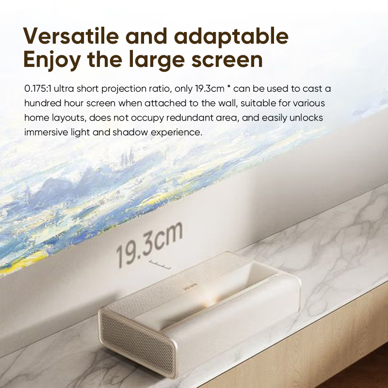 Home Cinema Ultra Short Throw Projector - Projektor laserowy XGIMI MIRA 4K Ultra