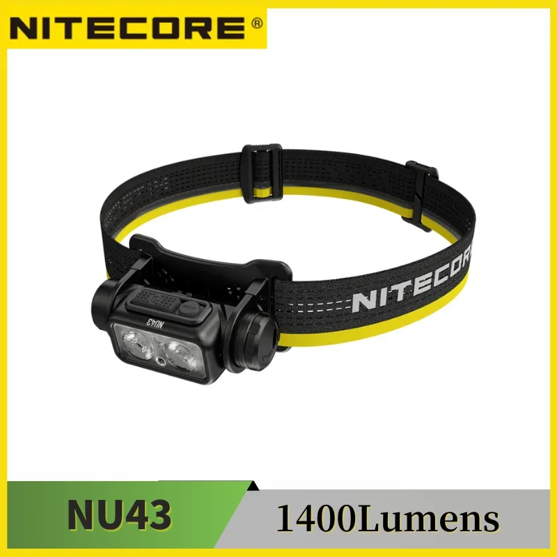 Home Cinema Imax - NITECORE NU43 18650 Latarka czołowa z