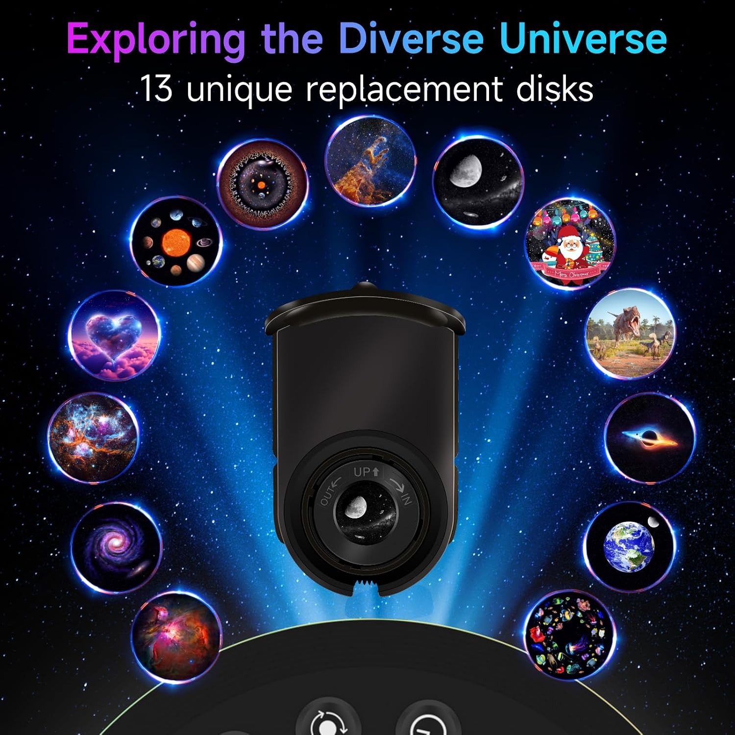 Lampa projekcyjna 4K Galaxy, 1 – Home Cinema Galaxy recenzja i cena