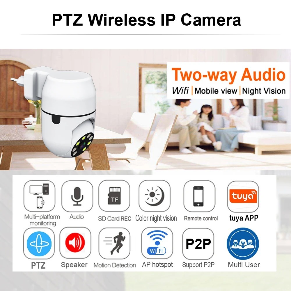 Bezprzewodowa kamera IP HD Tuy – Home Cinema Panasonic recenzja i cena