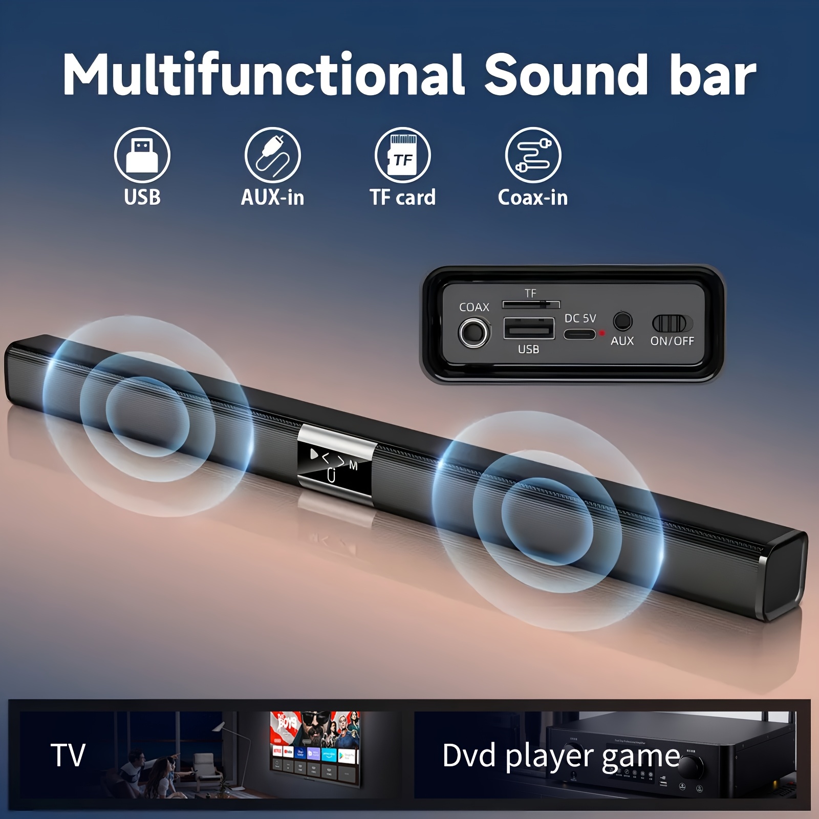 Soundbar Cinema Soundbar Hifi  – Home Cinema Couch recenzja i cena