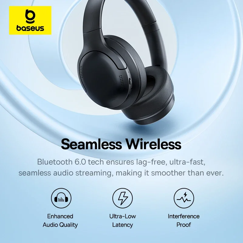 Słuchawki bezprzewodowe Baseus – Home Cinema Headphones recenzja i cena