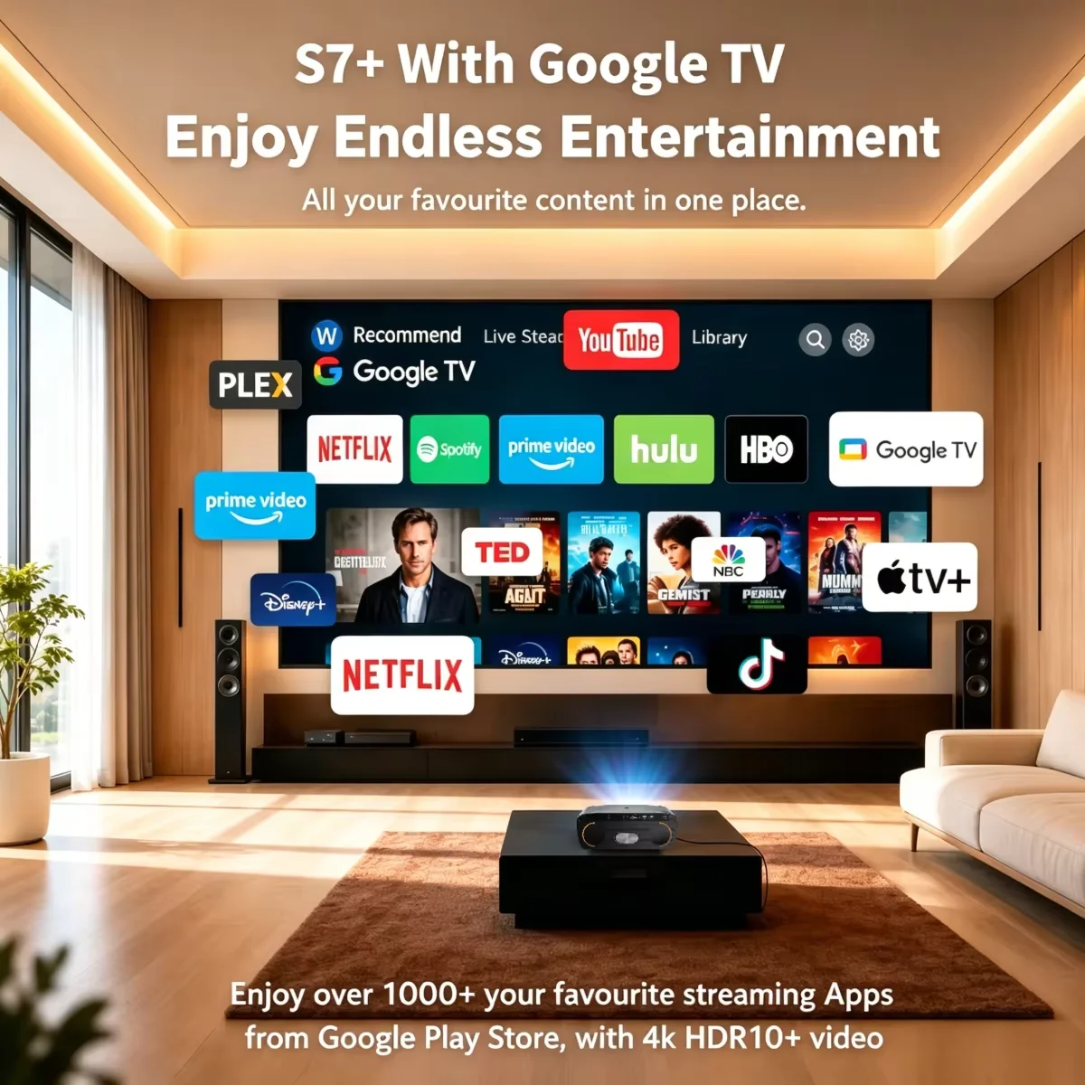 Projektor S7 4200ANSI Natywne  – Home Cinema Couch recenzja i cena