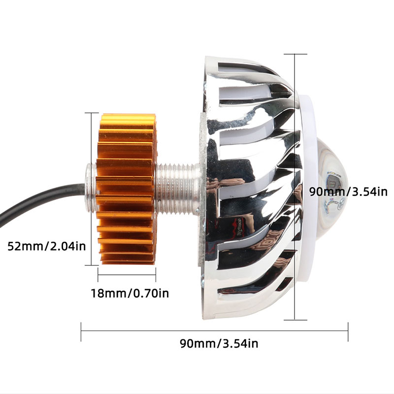 1 szt. Reflektor motocyklowy z – Projector Lamp Replacement recenzja i cena
