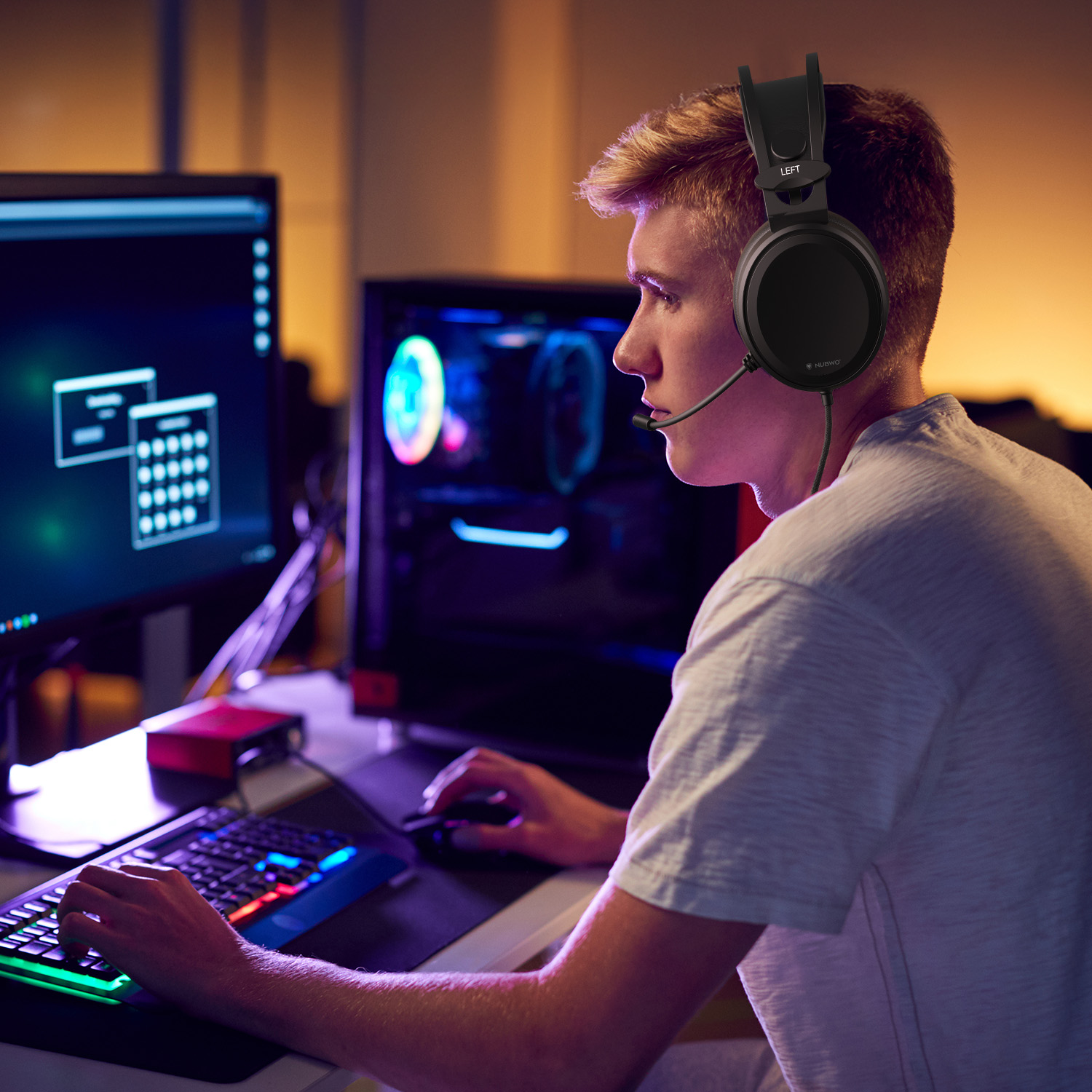 Słuchawki przewodowe NUBWO Ove – Home Cinema Headphones recenzja i cena