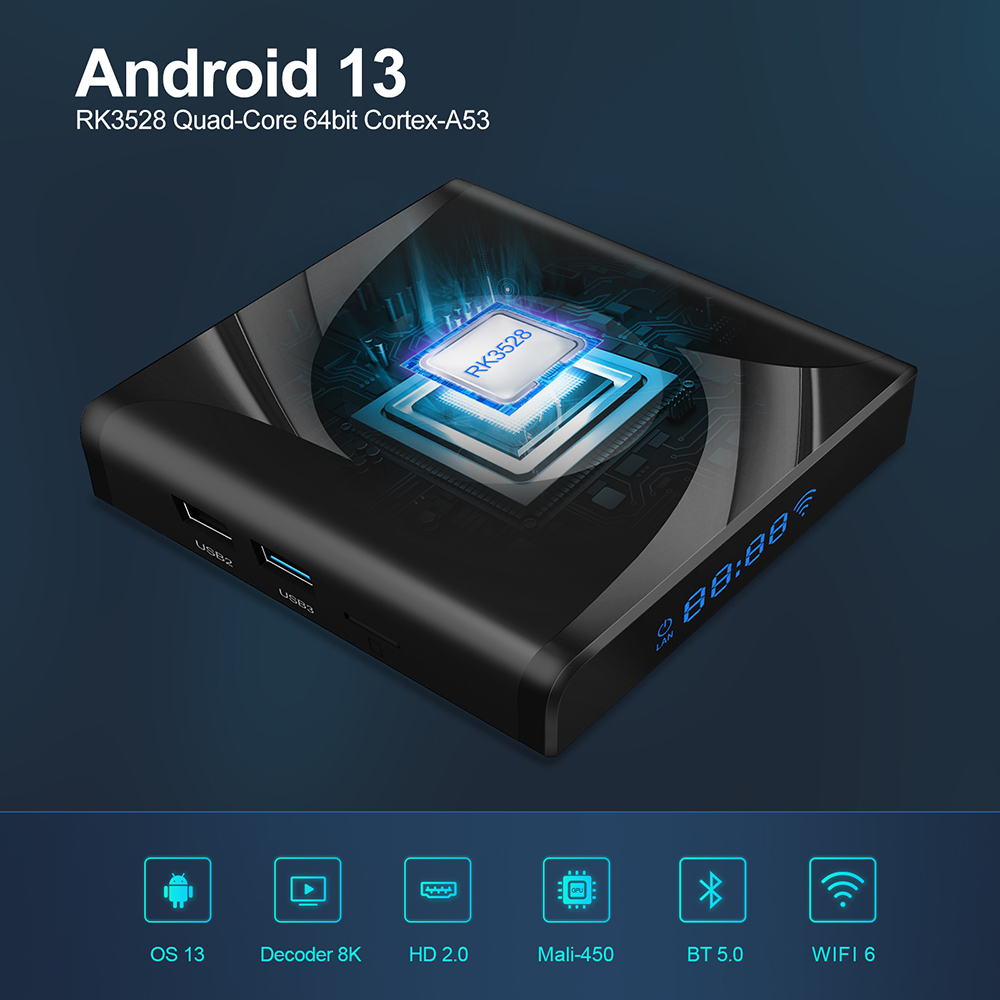 X88 Pro 13 4GB 64GB 32GB Smart – Home Cinema Google recenzja i cena