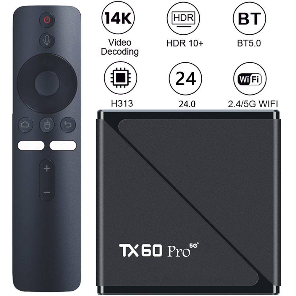 TX60 PRO Smart TV Box 16GB 256 – Home Cinema Google recenzja i cena