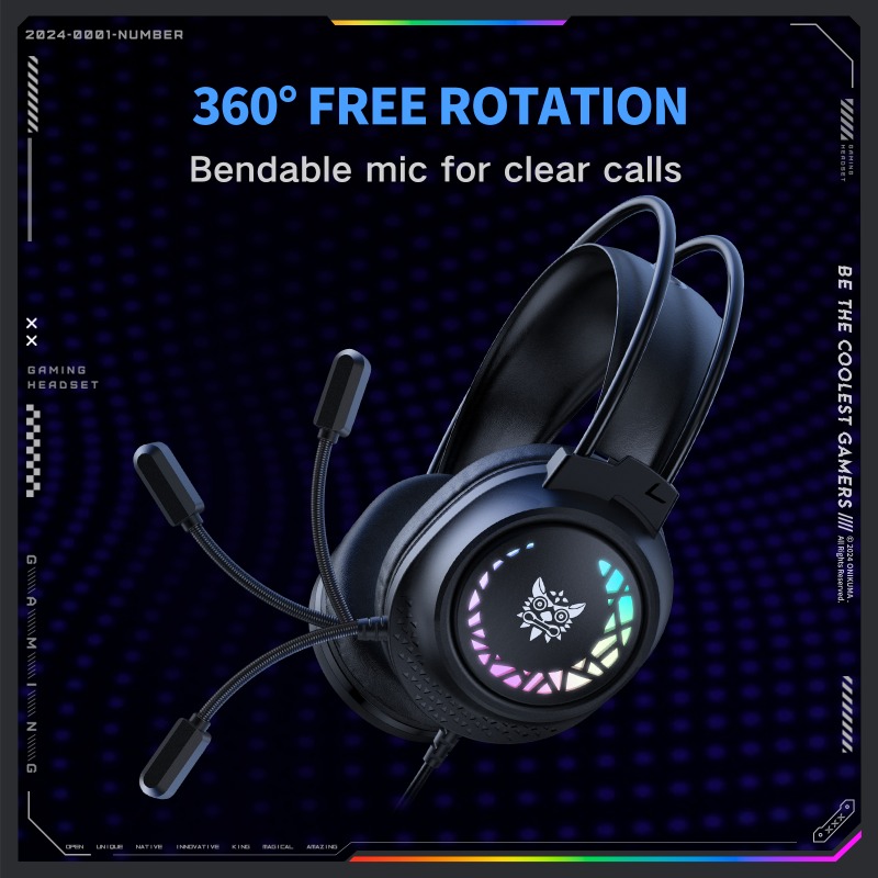 Słuchawki gamingowe ONIKUMA X9 – Home Cinema Headphones recenzja i cena