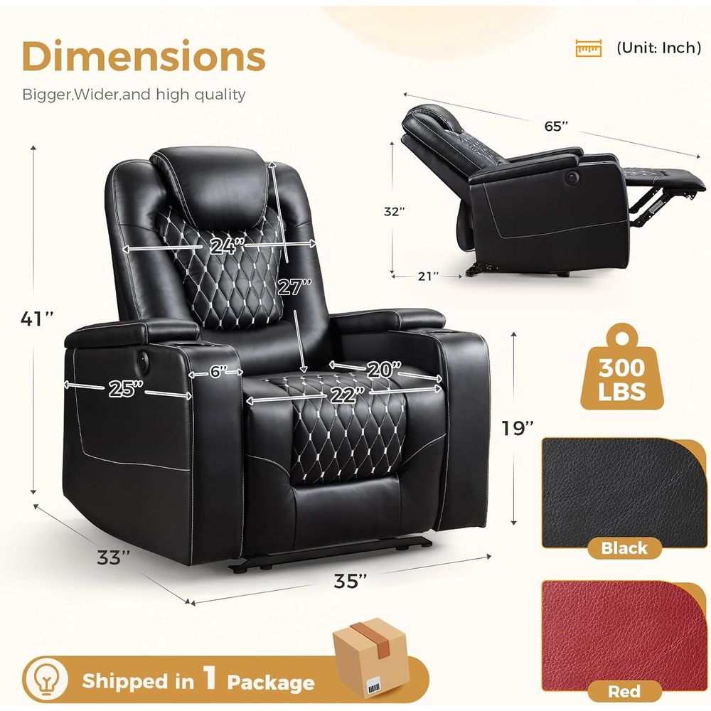 Elektryczny fotel rozkładany z – Home Cinema Couch recenzja i cena