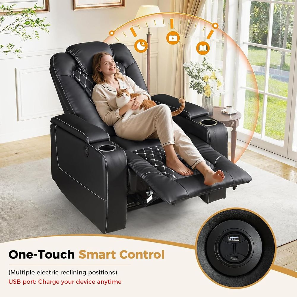 Elektryczny fotel rozkładany z – Home Cinema Couch recenzja i cena