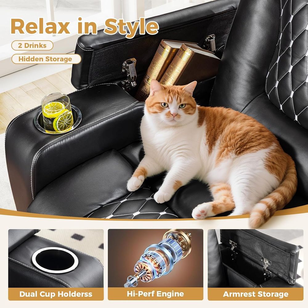 Elektryczny fotel rozkładany z – Home Cinema Couch recenzja i cena