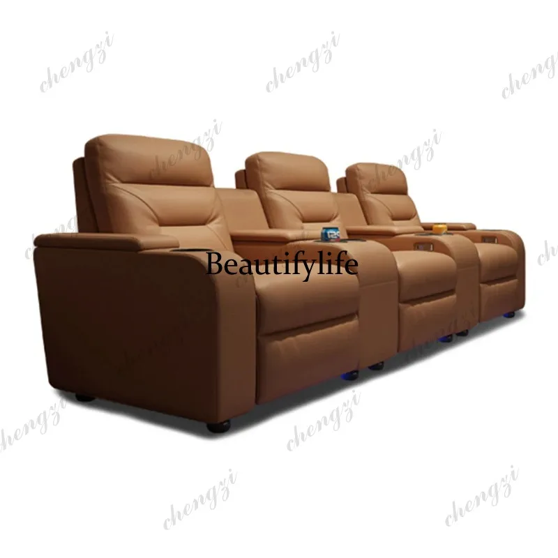 Zestaw skórzanych sof A49 z el – Home Cinema Couch recenzja i cena