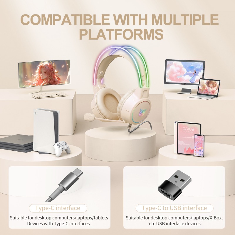 Słuchawki gamingowe ONIKUMA X1 – Home Cinema Headphones recenzja i cena