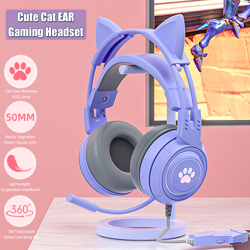 Słuchawki do gier z uchem kota – Home Cinema Headphones recenzja i cena