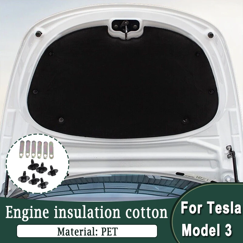 Dla Tesla Model 3 kaptur podkł – Noise Isolating Pad recenzja i cena