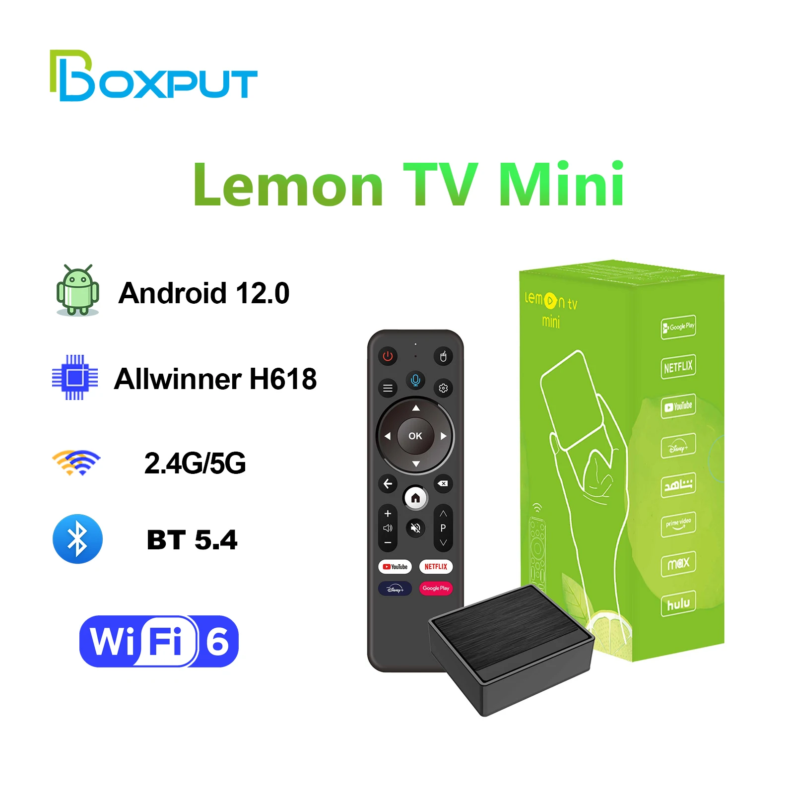 BOXPUT Lemon Mini TV Box Andro – Home Cinema Google recenzja i cena