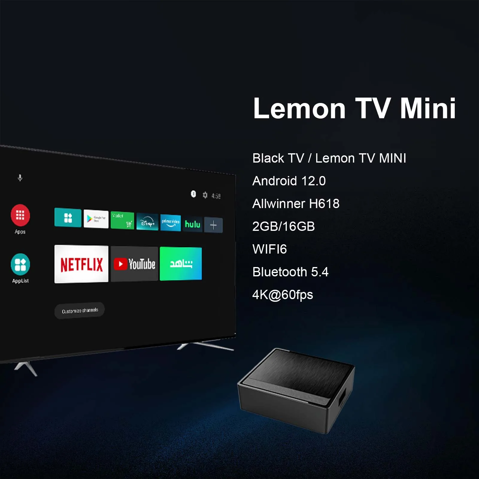 BOXPUT Lemon Mini TV Box Andro – Home Cinema Google recenzja i cena